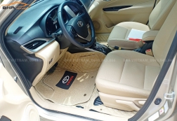 Thảm lót sàn ô tô 5D 6D Toyota Vios 2019 - nay